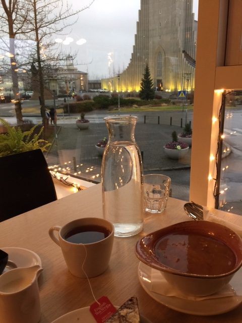 Cafe in iceland
