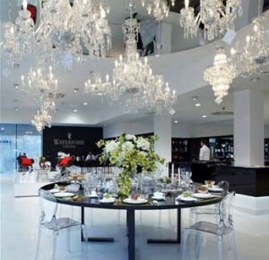 Interior Waterford Crystal Factory