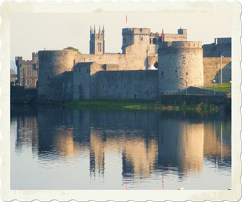 King John's Castle in Limerick City, Ireland